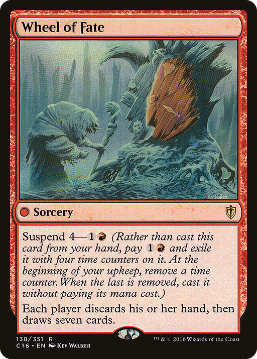 Wheel of Fate (C16-138) [Commander 2016] MTG Single Wizards of the Coast