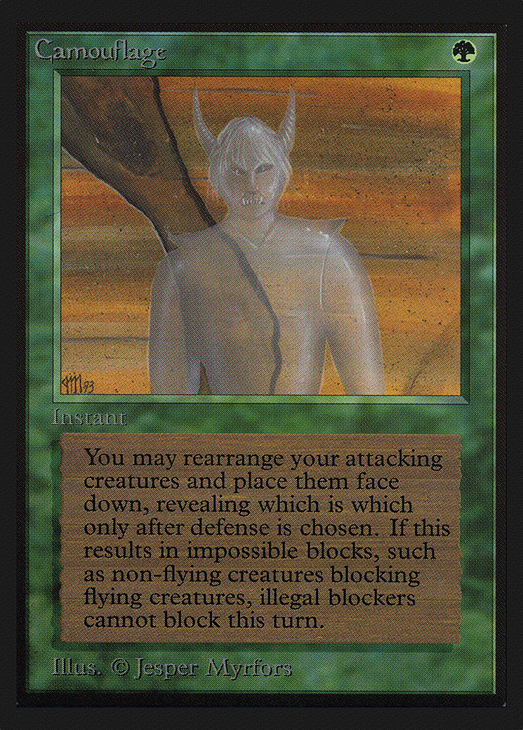 Camouflage (IE) (IED-) [Intl. Collectors' Edition] MTG Single Wizards of the Coast