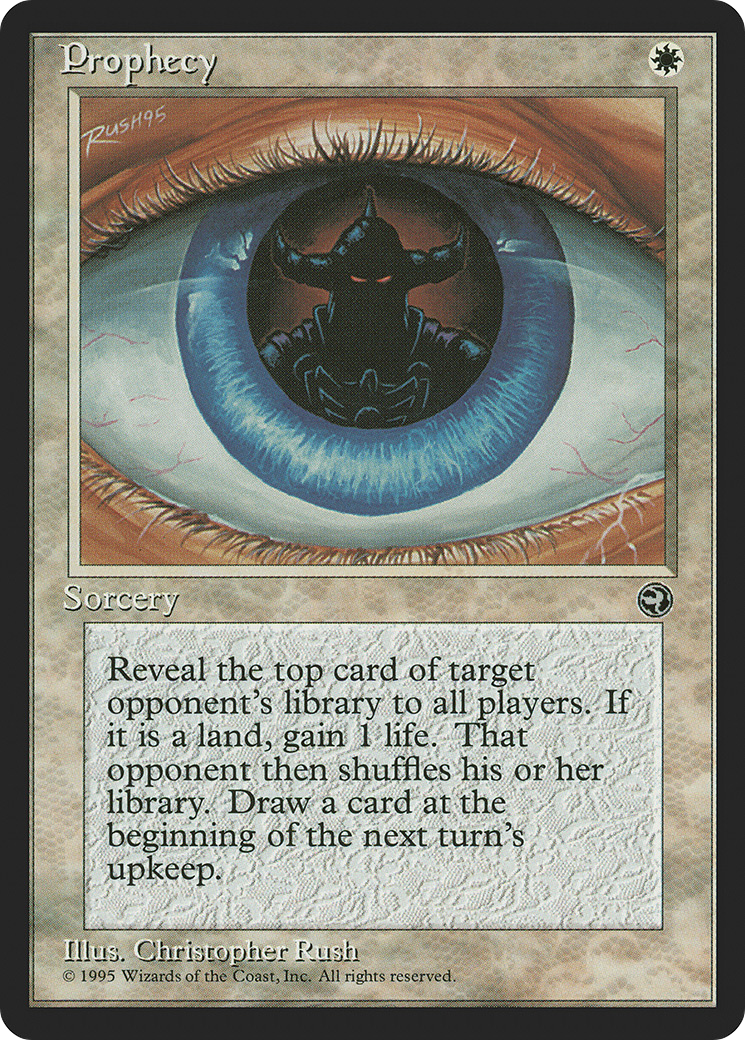 Prophecy (HML-011) [Homelands] MTG Single Wizards of the Coast