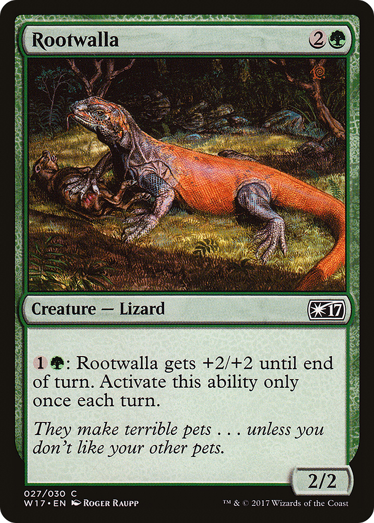 Rootwalla (W17-027) [Misc] Welcome Deck 2017 MTG Single Wizards of the Coast