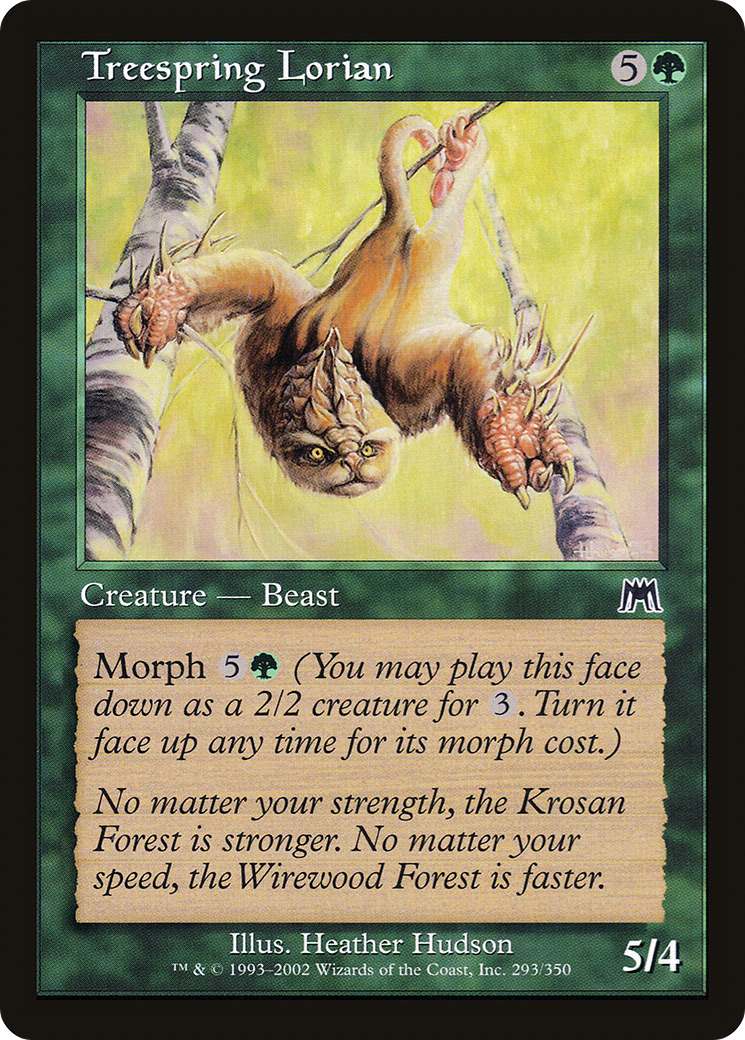 Treespring Lorian (ONS-293) [Onslaught] MTG Single Wizards of the Coast