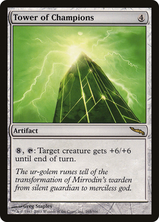 Tower of Champions (MRD-265) [Mirrodin] MTG Single Wizards of the Coast