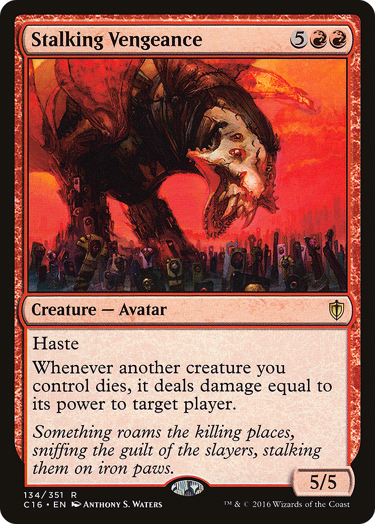 Stalking Vengeance (C16-134) [Commander 2016] MTG Single Wizards of the Coast
