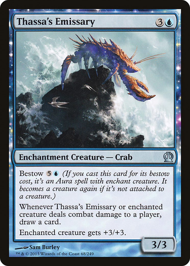 Thassa's Emissary (THS-068) [Theros] Foil MTG Single Wizards of the Coast