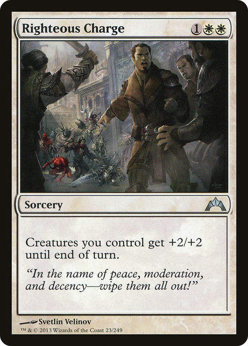 Righteous Charge (GTC-023) [Gatecrash] MTG Single Wizards of the Coast