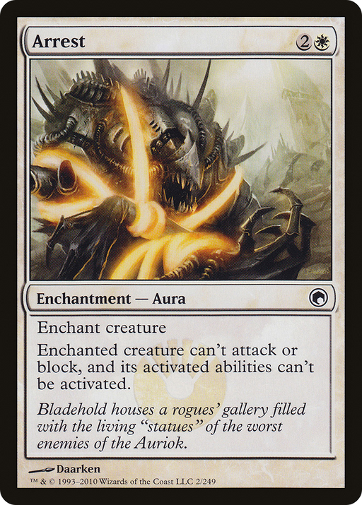 Arrest (SOM-002) [Scars of Mirrodin] MTG Single Wizards of the Coast