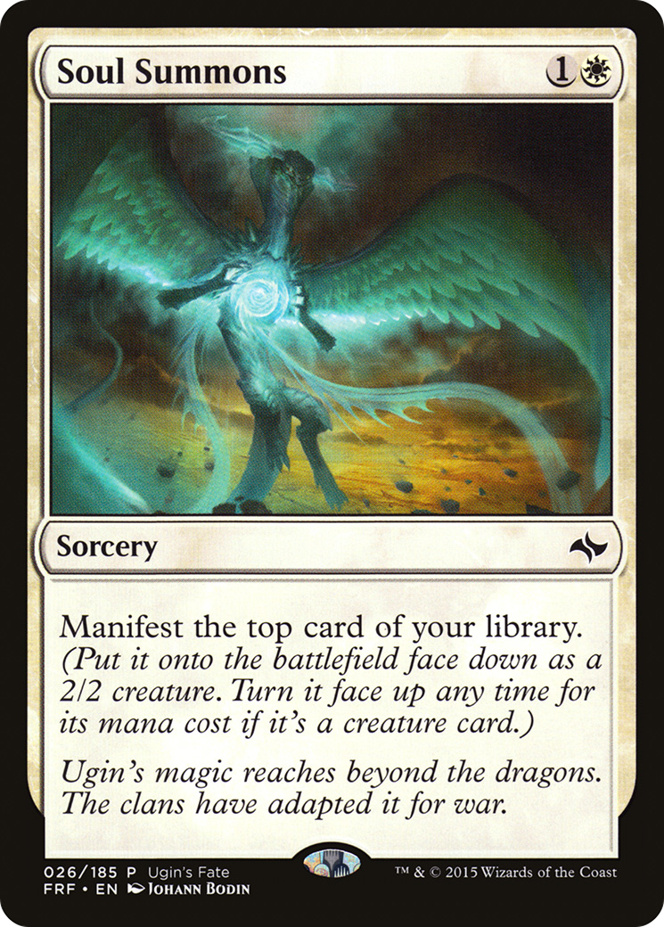 Soul Summons (FRF_UGIN-026) [Ugin's Fate] MTG Single Wizards of the Coast