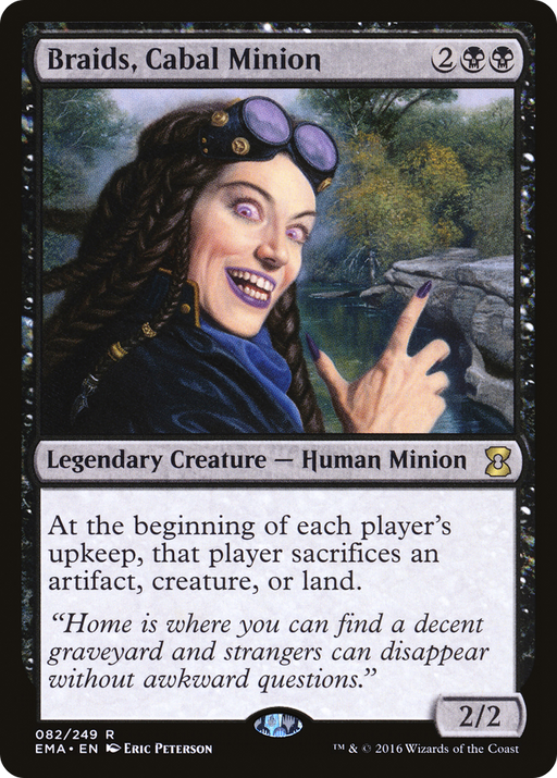 Braids, Cabal Minion (EMA-082) [Eternal Masters] MTG Single Wizards of the Coast