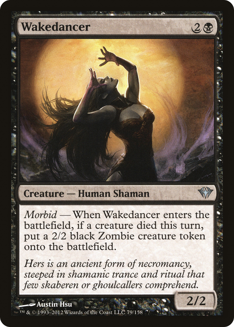 Wakedancer (DKA-079) [Dark Ascension] Foil MTG Single Wizards of the Coast