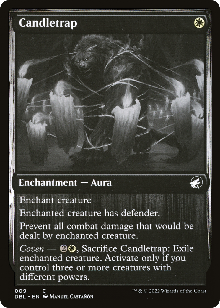 Candletrap (DBL-009) [Innistrad: Double Feature] Foil MTG Single Wizards of the Coast