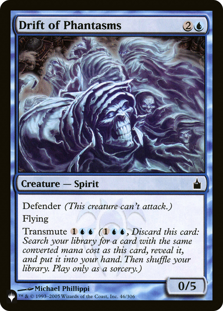 Drift of Phantasms (LIST-RAV-46) [Mystery Booster] The List MTG Single Wizards of the Coast