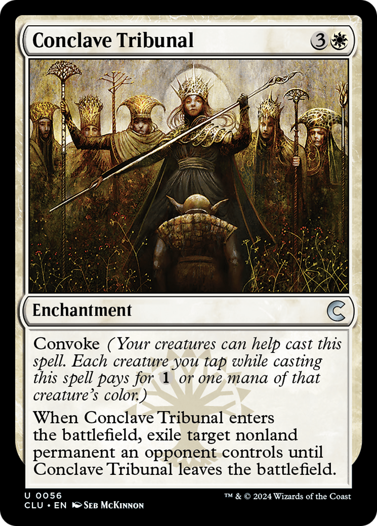 Conclave Tribunal (CLU-056) [Ravnica: Clue Edition] MTG Single Wizards of the Coast
