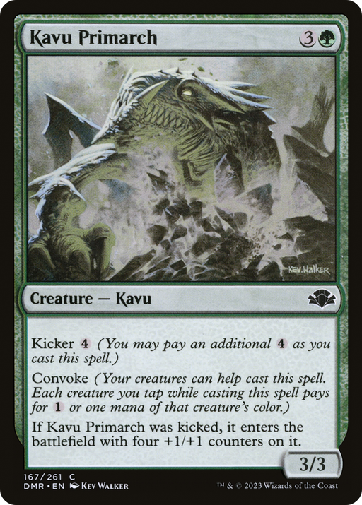 Kavu Primarch (DMR-167) [Dominaria Remastered] MTG Single Wizards of the Coast