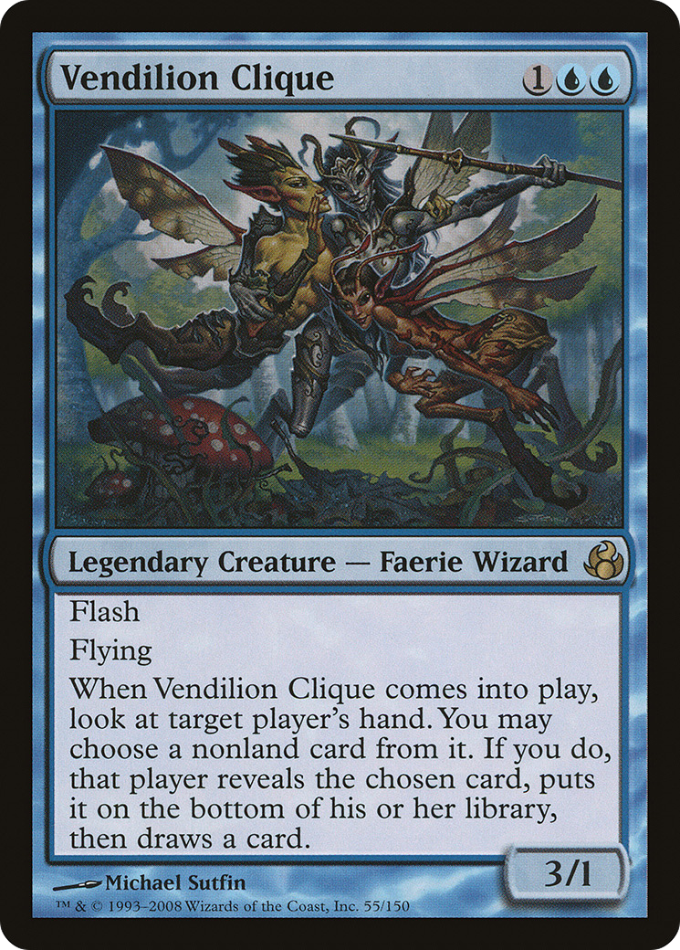 Vendilion Clique (MOR-055) [Morningtide] Foil MTG Single Wizards of the Coast