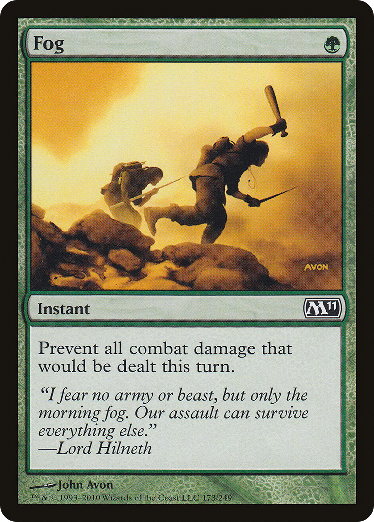 Fog (M11-173) [Magic 2011] MTG Single Wizards of the Coast