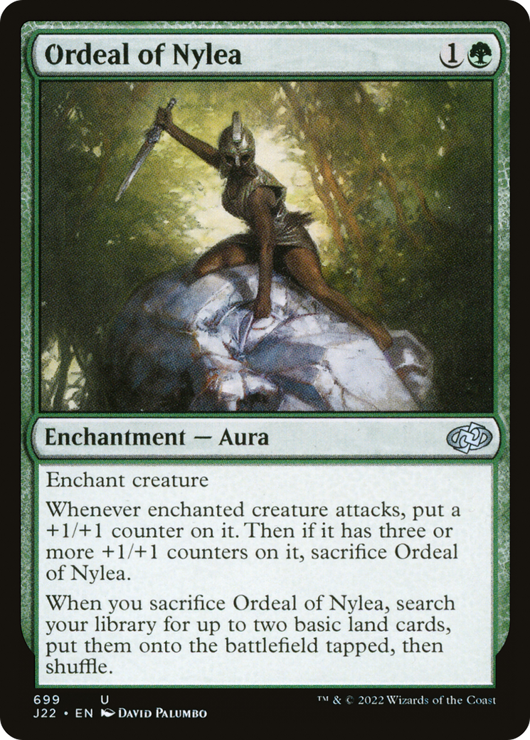 Ordeal of Nylea (J22-699) [Jumpstart 2022] MTG Single Wizards of the Coast