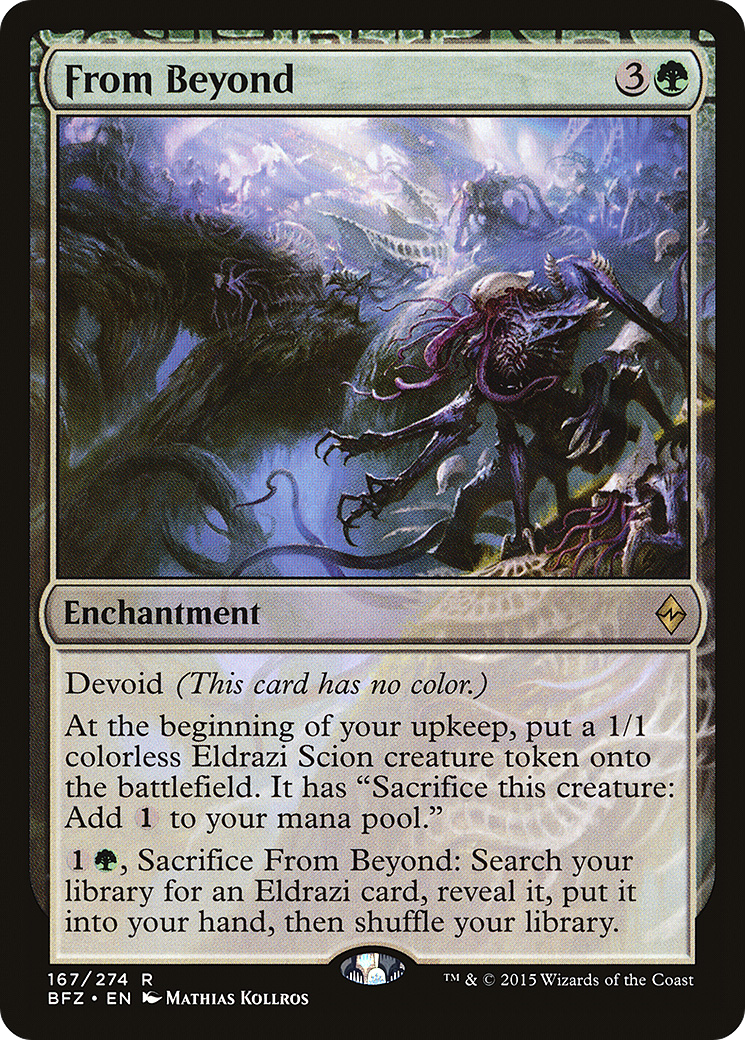 From Beyond (BFZ-167) [Battle for Zendikar] MTG Single Wizards of the Coast