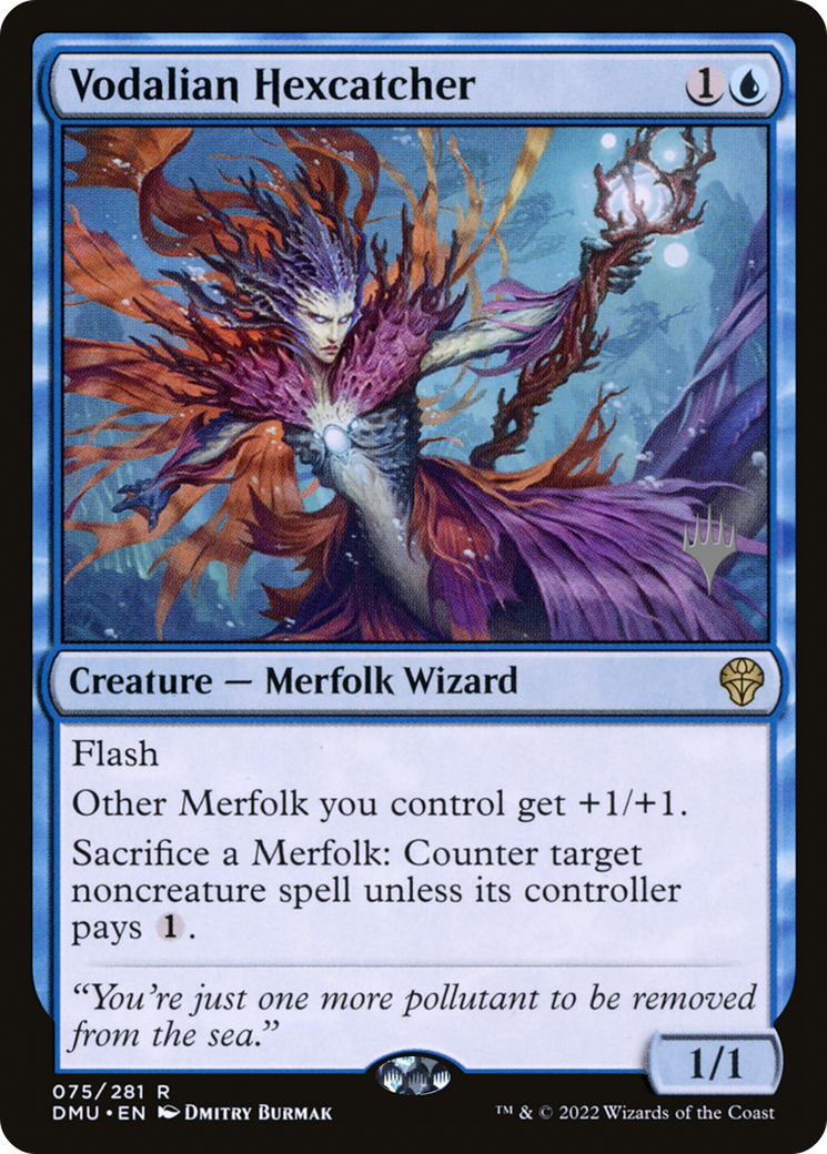 Vodalian Hexcatcher (PPDMU-075) [Dominaria United Promos] Foil MTG Single Wizards of the Coast