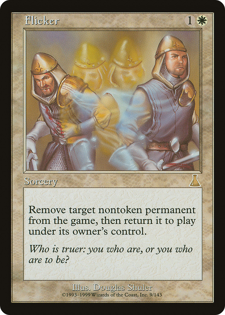 Flicker (UDS-009) [Urza's Destiny] Foil MTG Single Wizards of the Coast