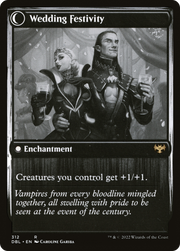 Wedding Announcement // Wedding Festivity (DBL-312) [Innistrad: Double Feature] Foil MTG Single Wizards of the Coast