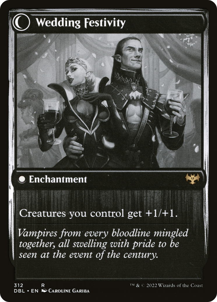 Wedding Announcement // Wedding Festivity (DBL-312) [Innistrad: Double Feature] MTG Single Wizards of the Coast