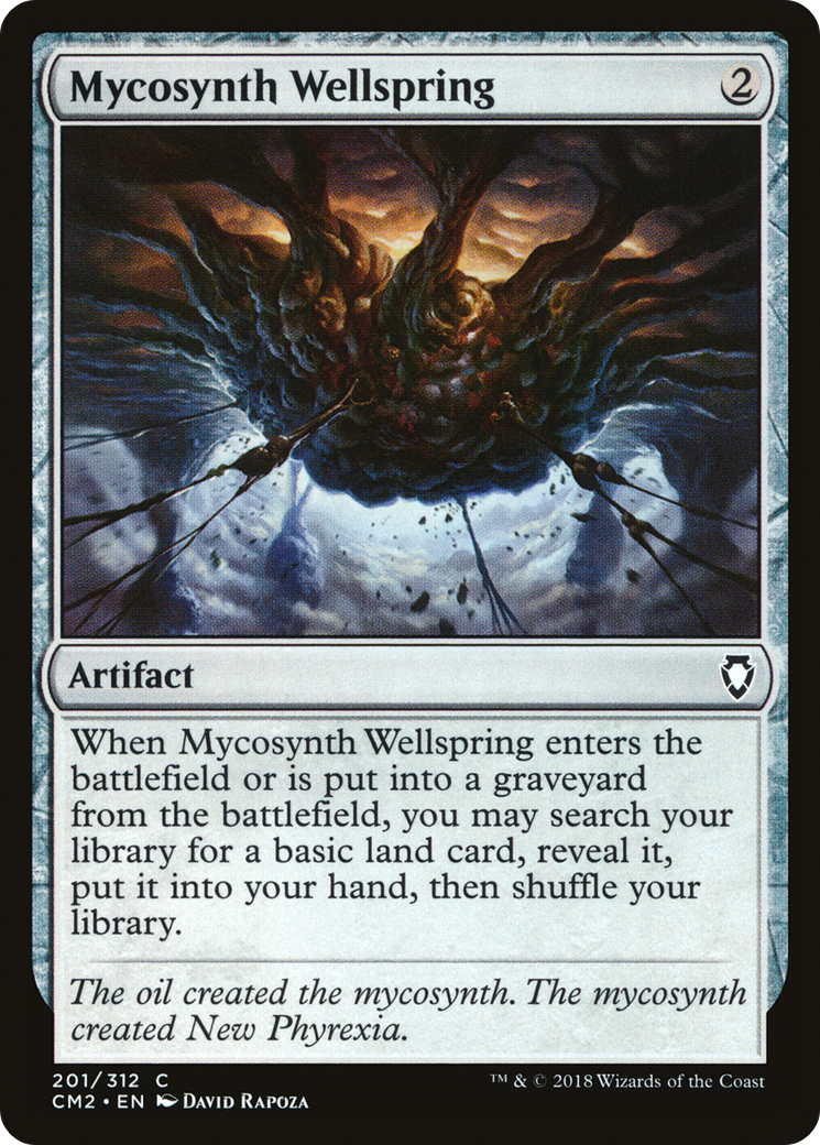 Mycosynth Wellspring (CM2-201) [Commander Anthology Volume II] MTG Single Wizards of the Coast