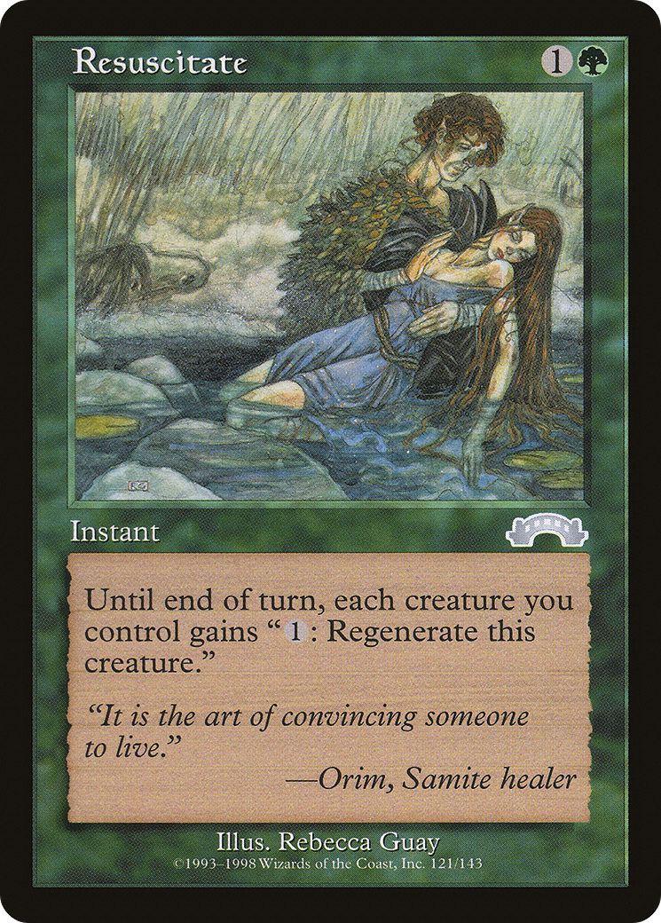 Resuscitate (EXO-121) [Exodus] MTG Single Wizards of the Coast