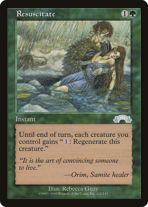 Resuscitate (EXO-121) [Exodus] MTG Single Wizards of the Coast