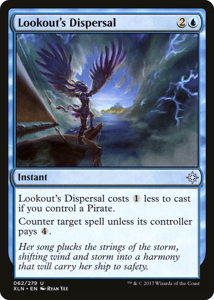 Lookout's Dispersal (XLN-062) [Ixalan] Foil MTG Single Wizards of the Coast