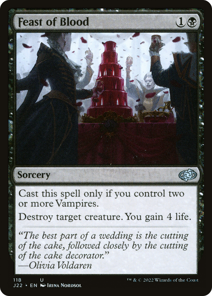 Feast of Blood (J22-118) [Jumpstart 2022] MTG Single Wizards of the Coast
