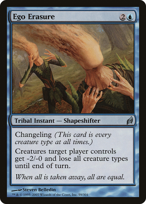 Ego Erasure (LRW-059) [Lorwyn] MTG Single Wizards of the Coast