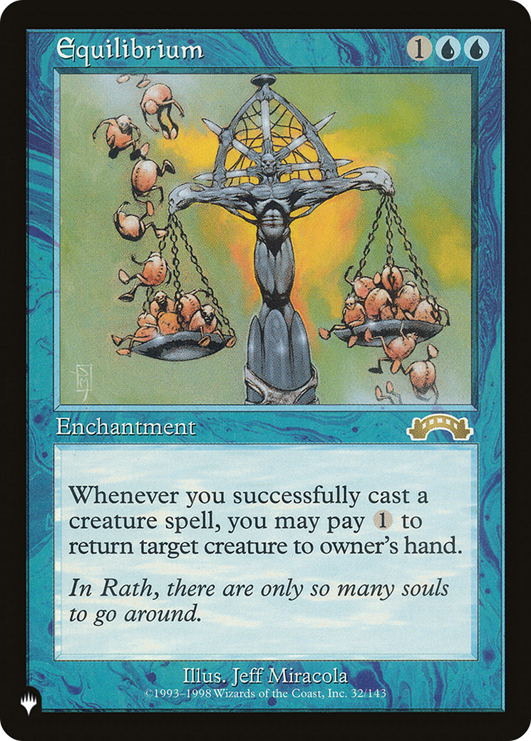 Equilibrium (LIST-32/143) [Mystery Booster] The List MTG Single Wizards of the Coast