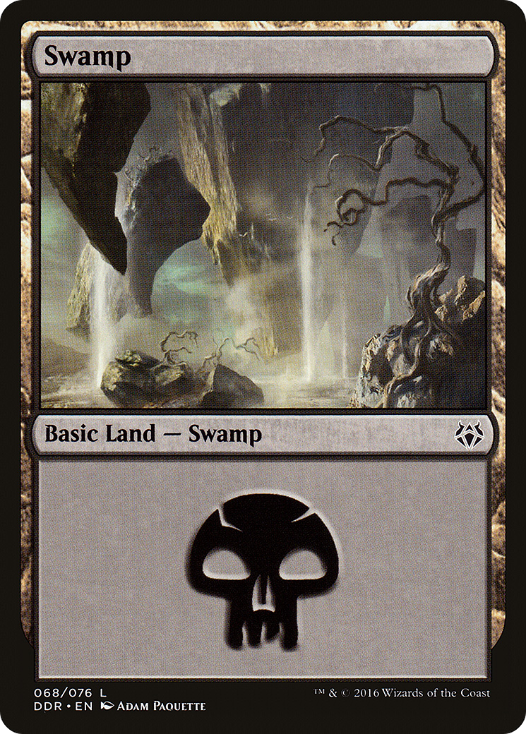 Swamp (068) (DDR-068) [Misc] Duel Decks: Nissa vs. Ob Nixilis MTG Single Wizards of the Coast