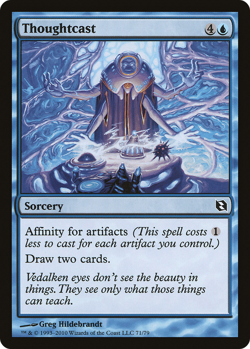 Thoughtcast (DDF-071) [Misc] Duel Decks: Elspeth vs. Tezzeret MTG Single Wizards of the Coast