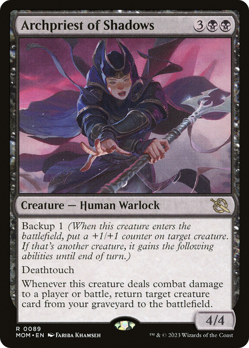 Archpriest of Shadows (MOM-089) [March of the Machine] Foil MTG Single Wizards of the Coast