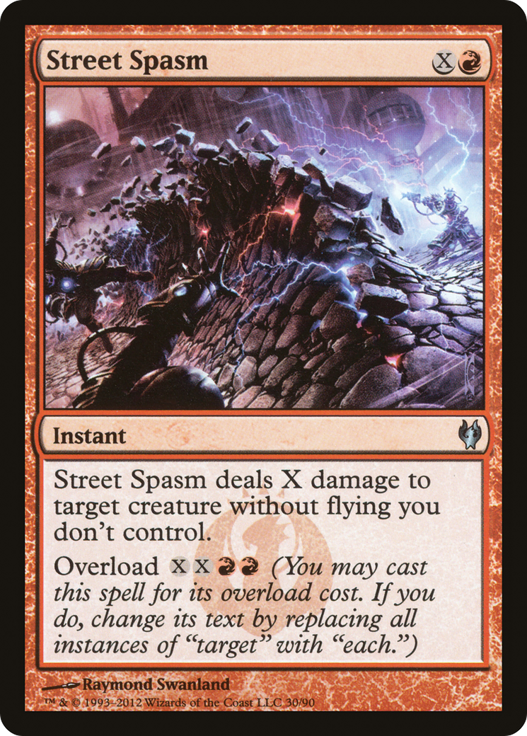 Street Spasm (DDJ-030) [Misc] Duel Decks: Izzet vs. Golgari MTG Single Wizards of the Coast