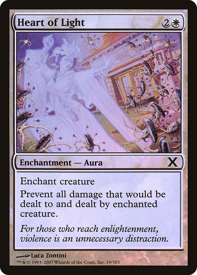 Heart of Light (10E-19★) [Tenth Edition] Foil MTG Single Wizards of the Coast