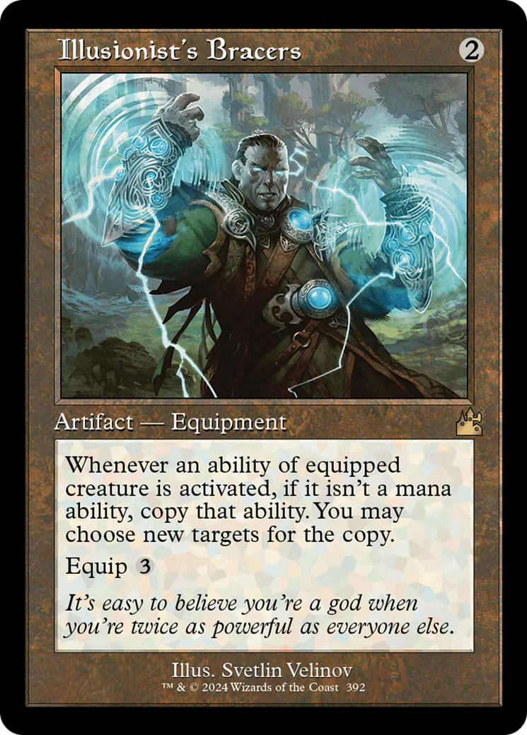 Illusionist's Bracers (RVR-392) [Ravnica Remastered] Foil MTG Single Wizards of the Coast