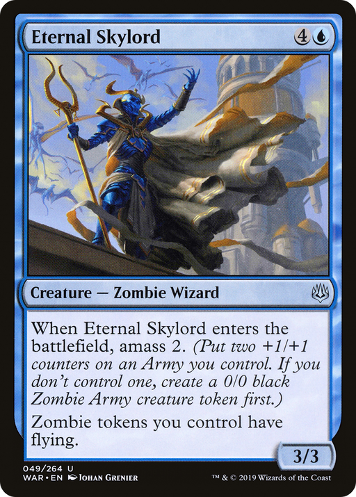 Eternal Skylord (WAR-049) [War of the Spark] Foil MTG Single Wizards of the Coast