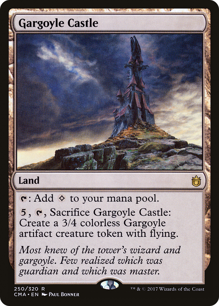 Gargoyle Castle (CMA-250) [Commander Anthology] MTG Single Wizards of the Coast