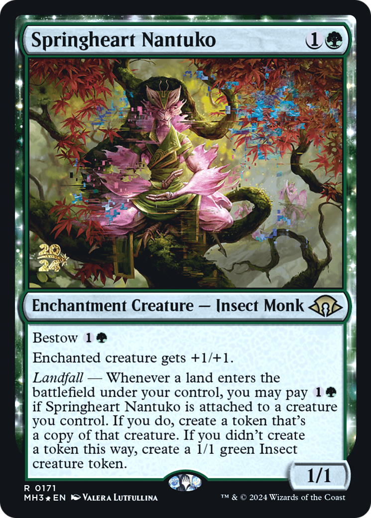Springheart Nantuko (PRE-171) [Modern Horizons 3 Promos] Foil MTG Single Wizards of the Coast