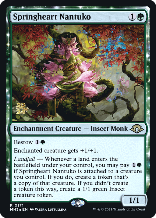 Springheart Nantuko (PRE-171) [Modern Horizons 3 Promos] Foil MTG Single Wizards of the Coast