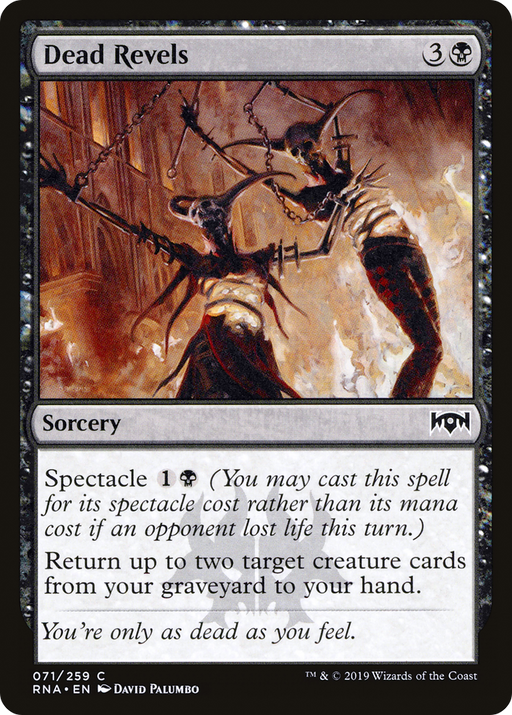 Dead Revels (RNA-071) [Ravnica Allegiance] MTG Single Wizards of the Coast