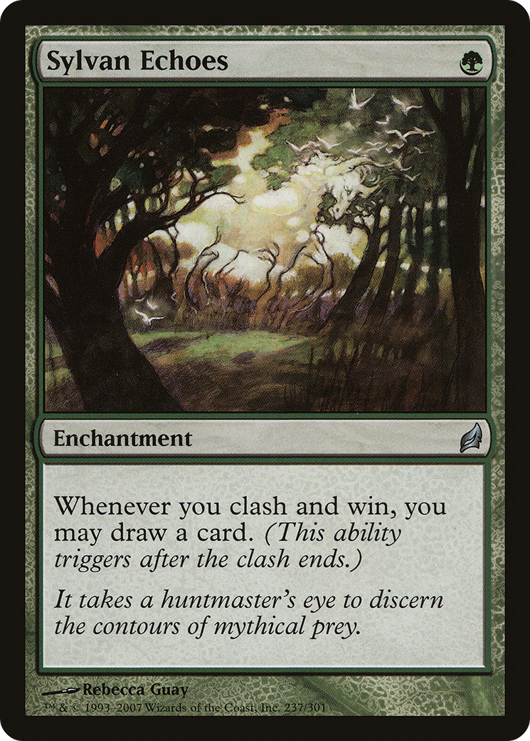 Sylvan Echoes (LRW-237) [Lorwyn] MTG Single Wizards of the Coast