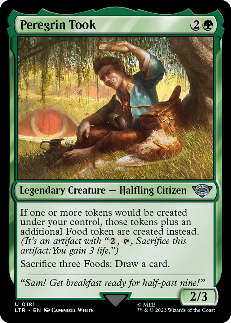 Peregrin Took (LTR-181) [The Lord of the Rings: Tales of Middle-earth] MTG Single Wizards of the Coast
