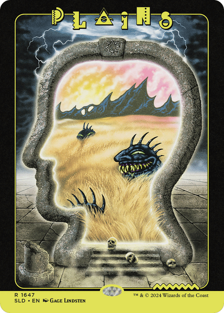 Plains (SLD-1647) [Secret Lair] Drop MTG Single Wizards of the Coast