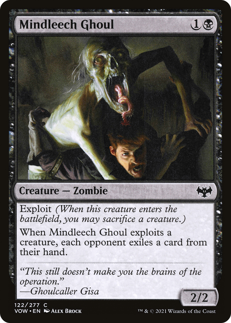 Mindleech Ghoul (VOW-122) [Innistrad: Crimson Vow] MTG Single Wizards of the Coast