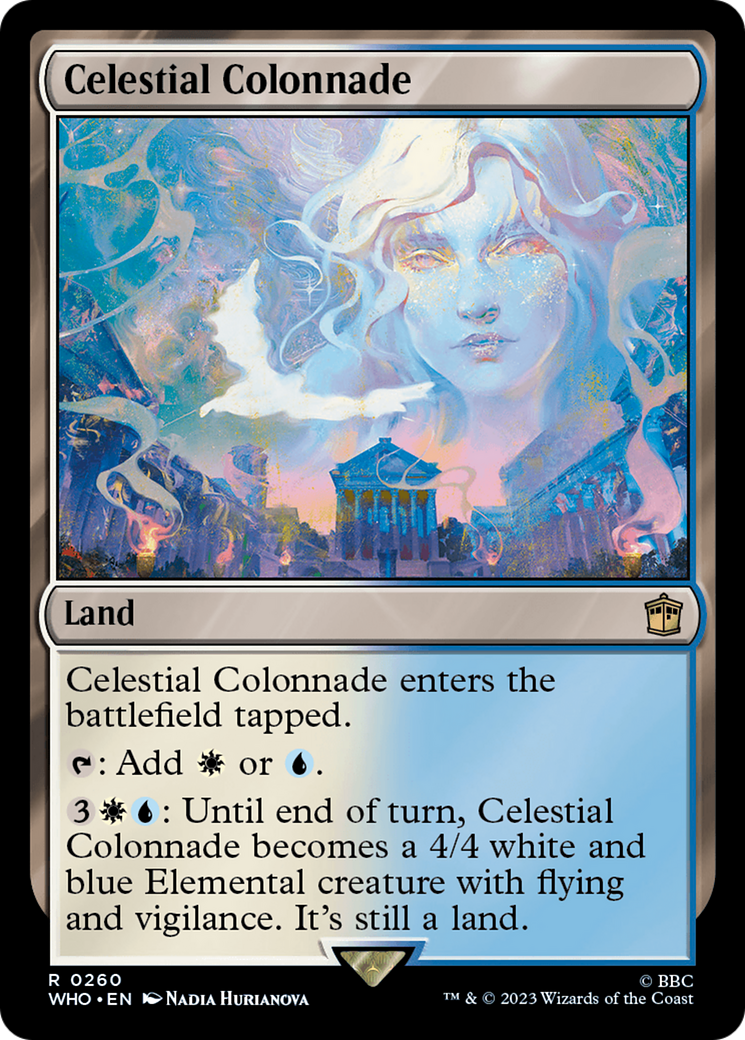 Celestial Colonnade (WHO-260) [Doctor Who] MTG Single Wizards of the Coast