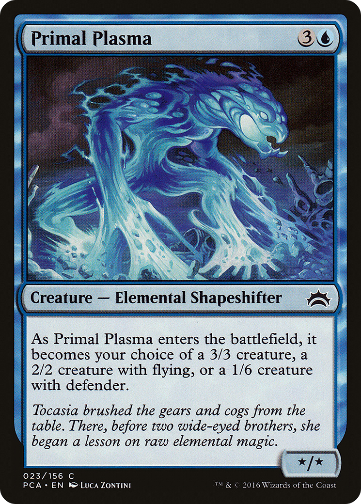Primal Plasma (PCA-023) [Misc] Planechase Anthology MTG Single Wizards of the Coast