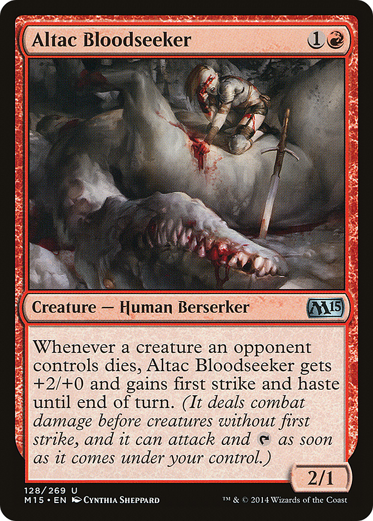 Altac Bloodseeker (M15-128) [Magic 2015] Foil MTG Single Wizards of the Coast
